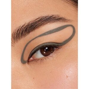 about-face Matte Fluid Eye Paint Vegan Eyeshadow Hidden Garden Grey New in Box